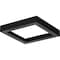 Progress Lighting Everlume Collection Black 7" Edgelit Square Trim Ring P860053-031 - alternate 1